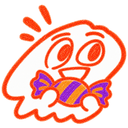 ハロウィン版がっきぃ 絵文字サンプル 4