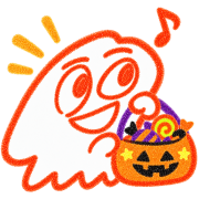 ハロウィン版がっきぃ 絵文字サンプル 5
