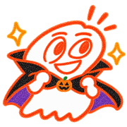 ハロウィン版がっきぃ 絵文字サンプル 8
